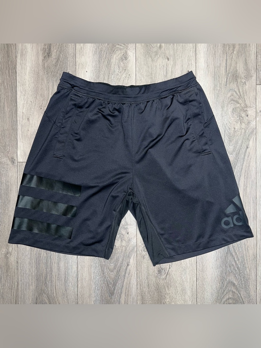 Adidas Men's Climalite Basketball Shorts Size Large Sports Training Stripes